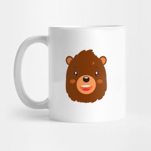 Bear face design Mug